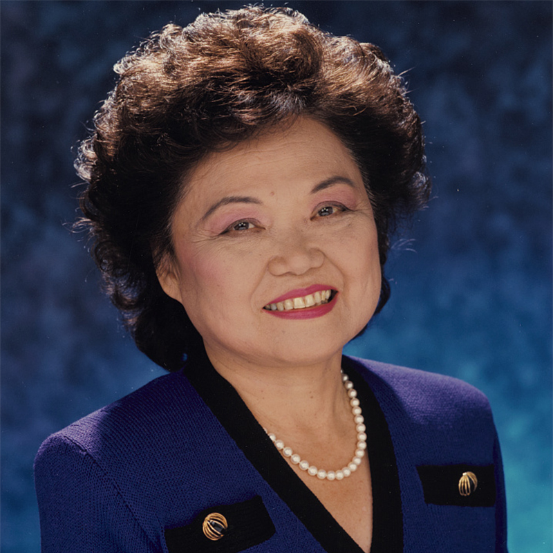 A headshot of U.S. Representative Patsy Mink